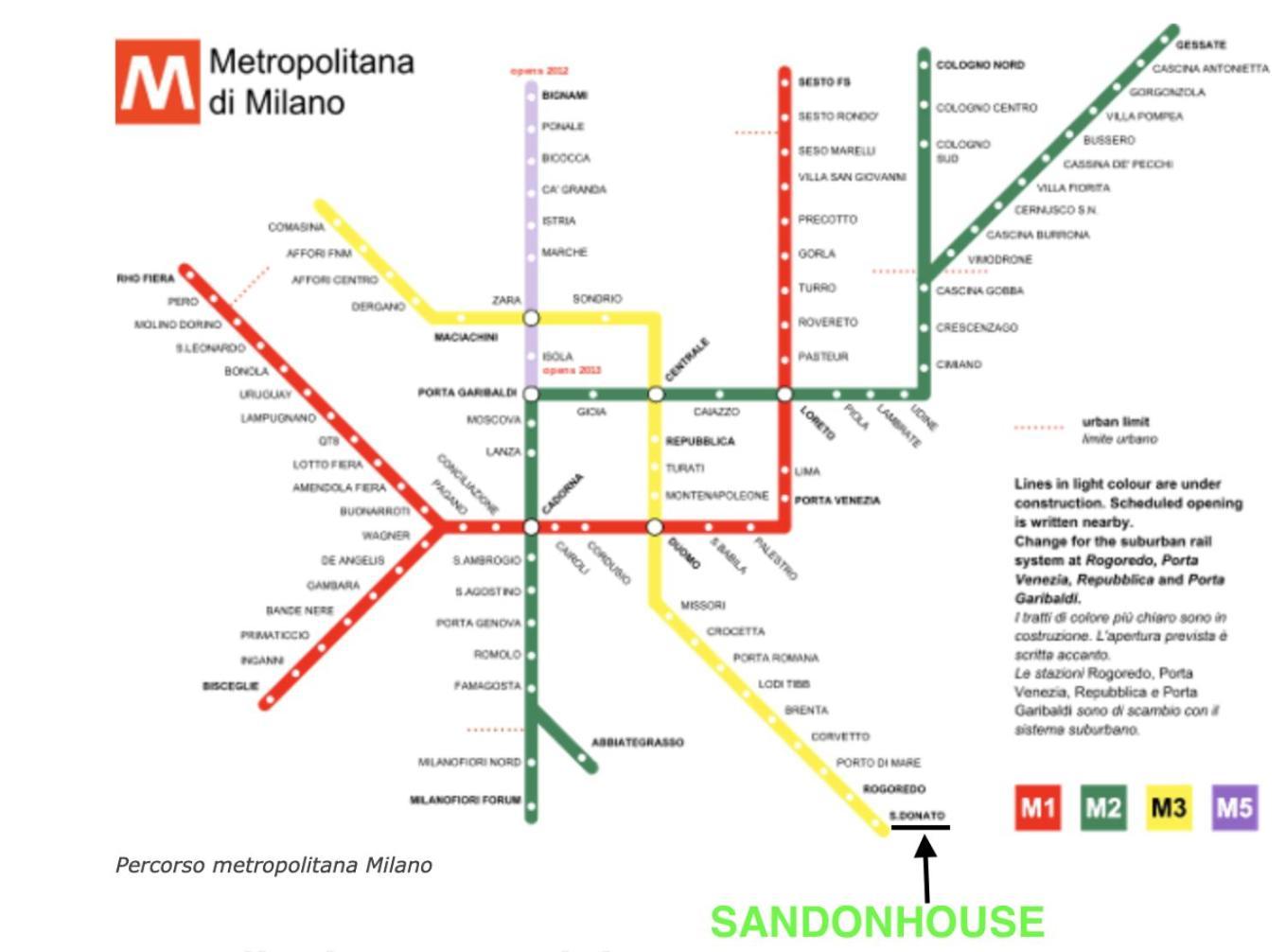 Sandonhouse Milano San Donato Milanese Kültér fotó